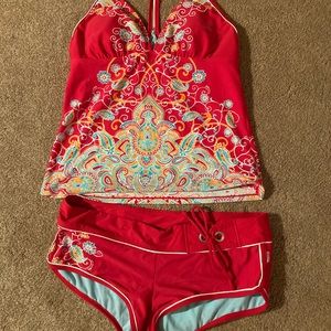 Athleta tankini and boy shorts
